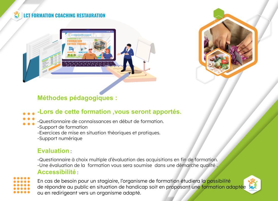 C 01 formation entree froide 6 1